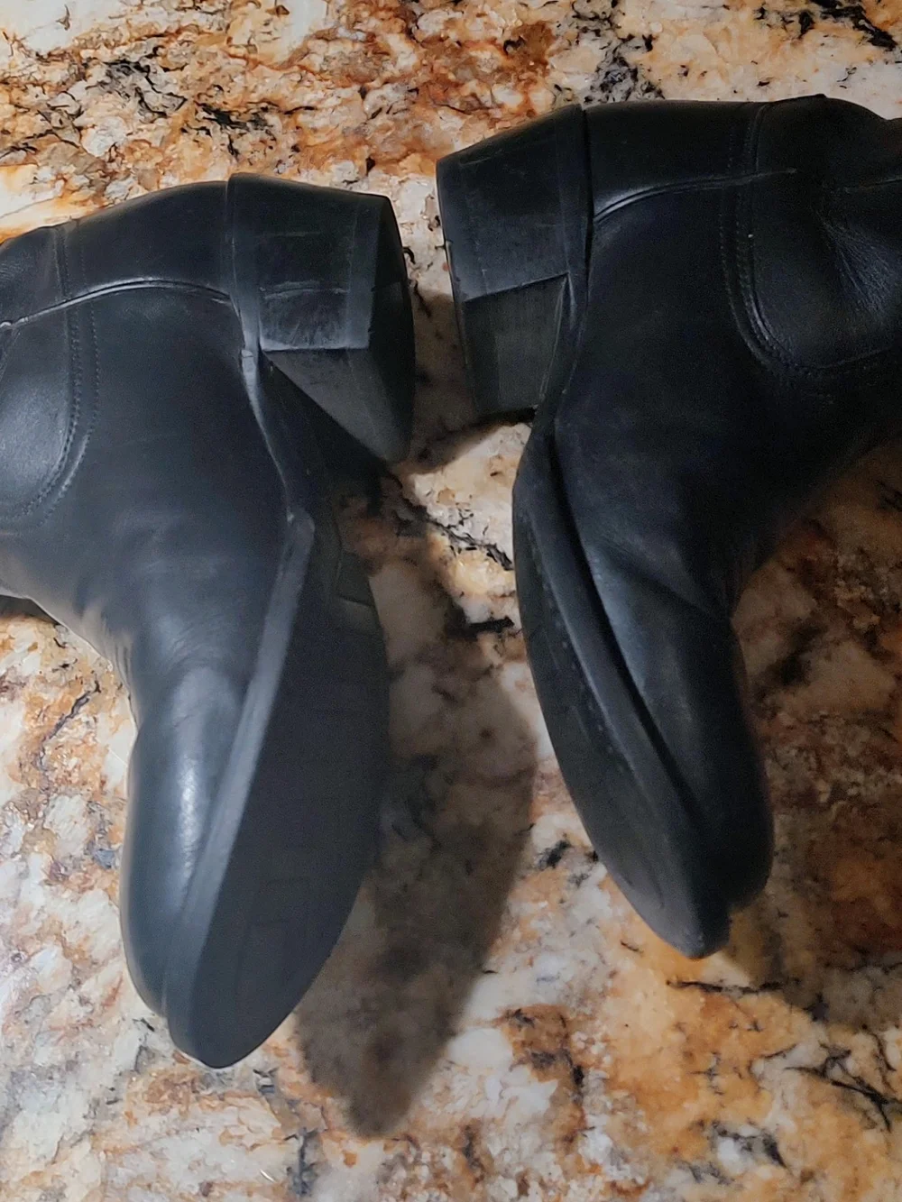 Ariat Heritage Roper Western Boots Black & Brown US 8.5